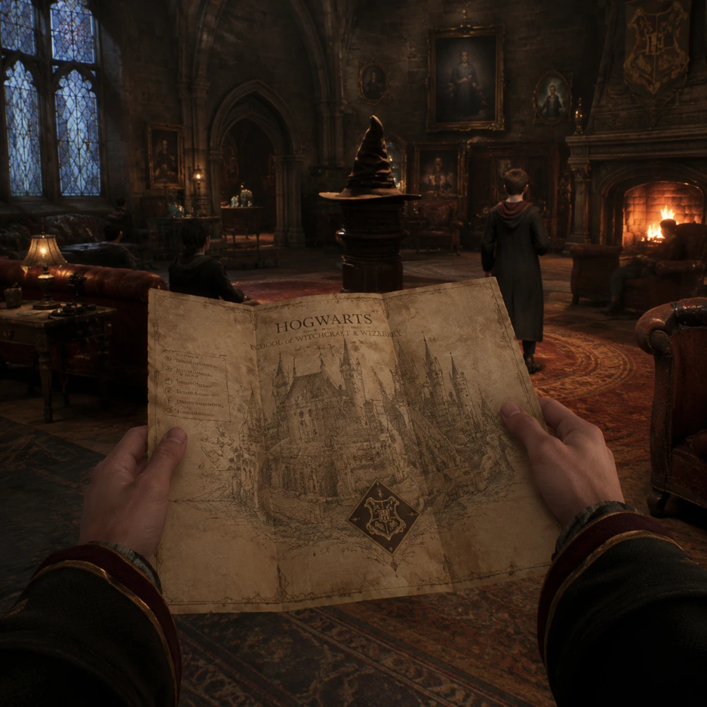 Hogwarts Legacy Getting Started guide screenshot