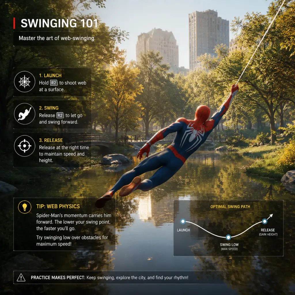 Marvel's Spider-Man Game Tips guide screenshot