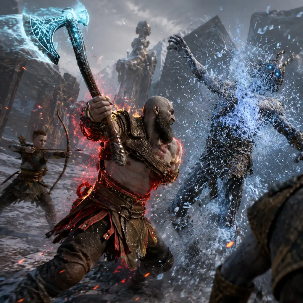 God of War Ragnarök Core Gameplay guide screenshot