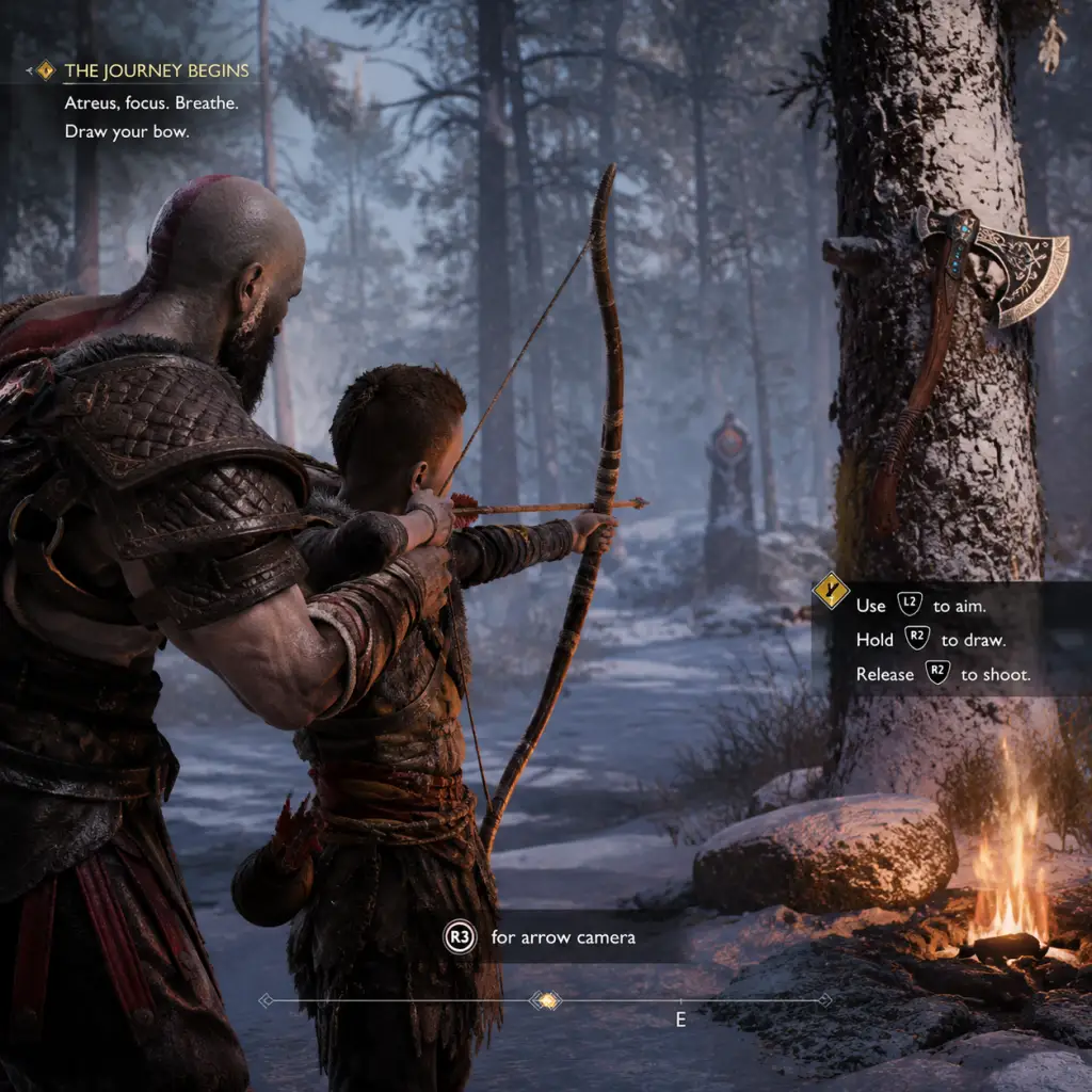 God of War Ragnarök Getting Started guide screenshot