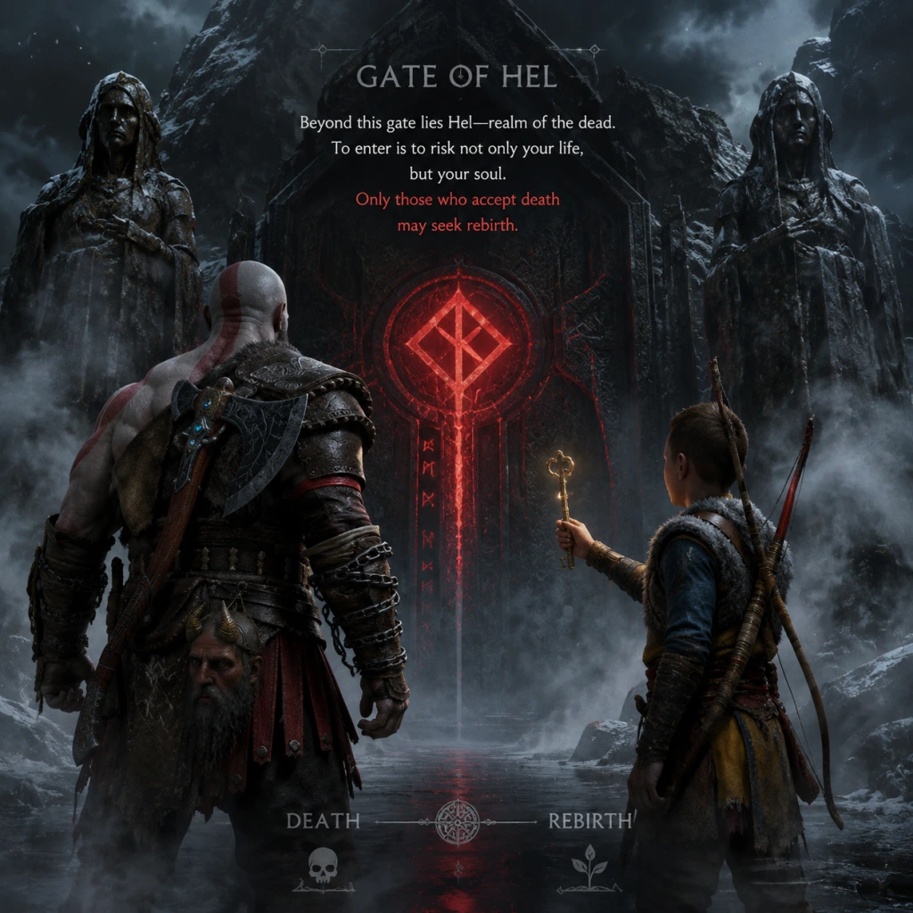 God of War Ragnarök Important Notes guide screenshot