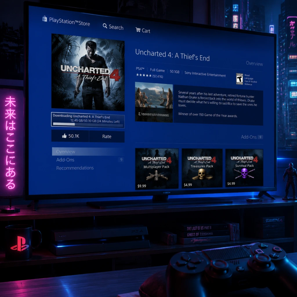 Uncharted 4: A Thief's End Download & Installation guide screenshot