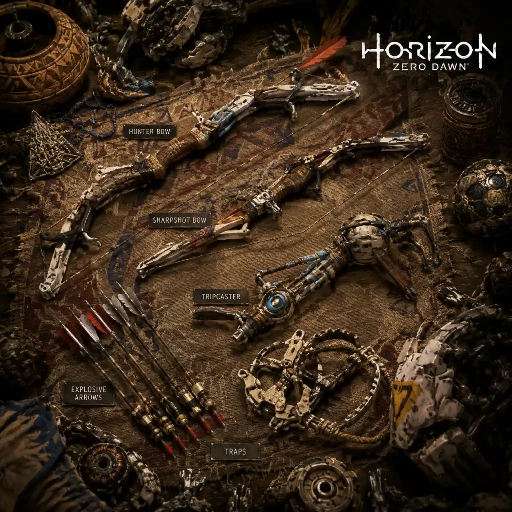Horizon Zero Dawn All Game Items guide screenshot