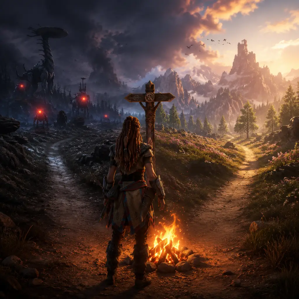 Horizon Zero Dawn Important Notes guide screenshot