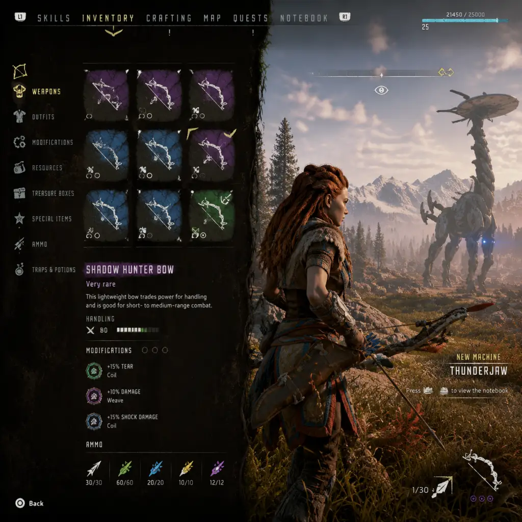 Horizon Zero Dawn Game Settings guide screenshot