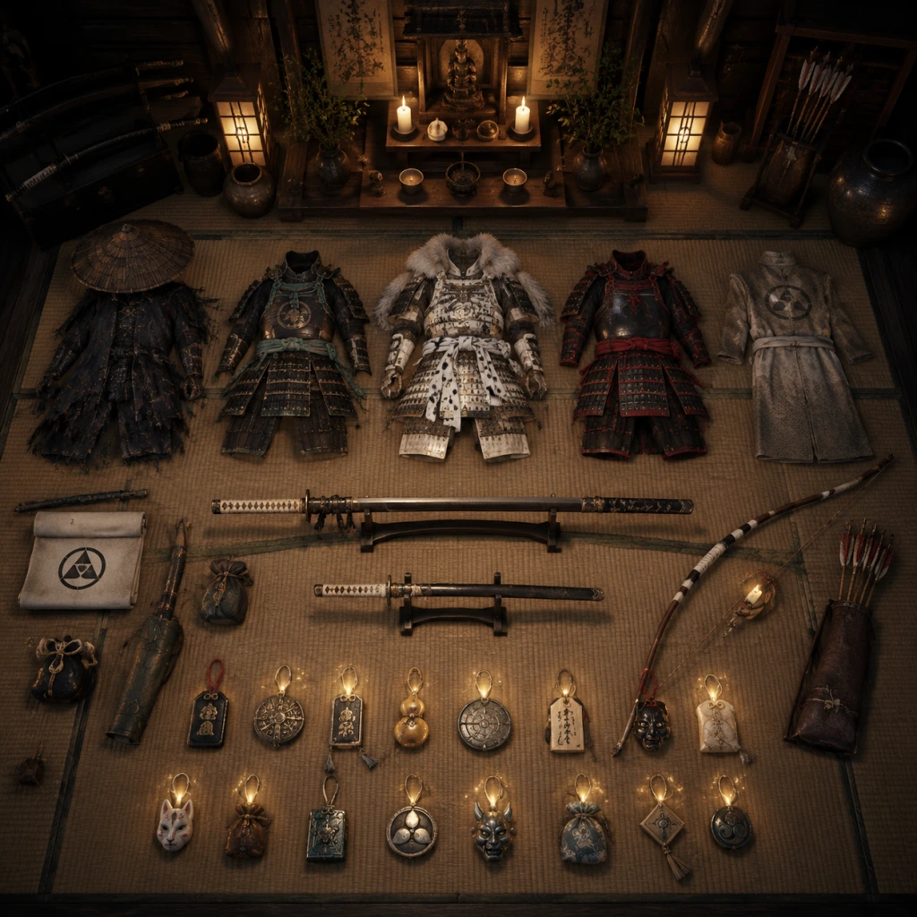 Ghost of Tsushima All Game Items guide screenshot