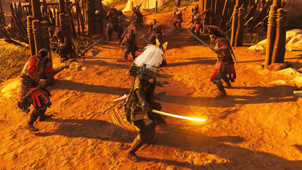 Ghost of Tsushima game poster and cover art