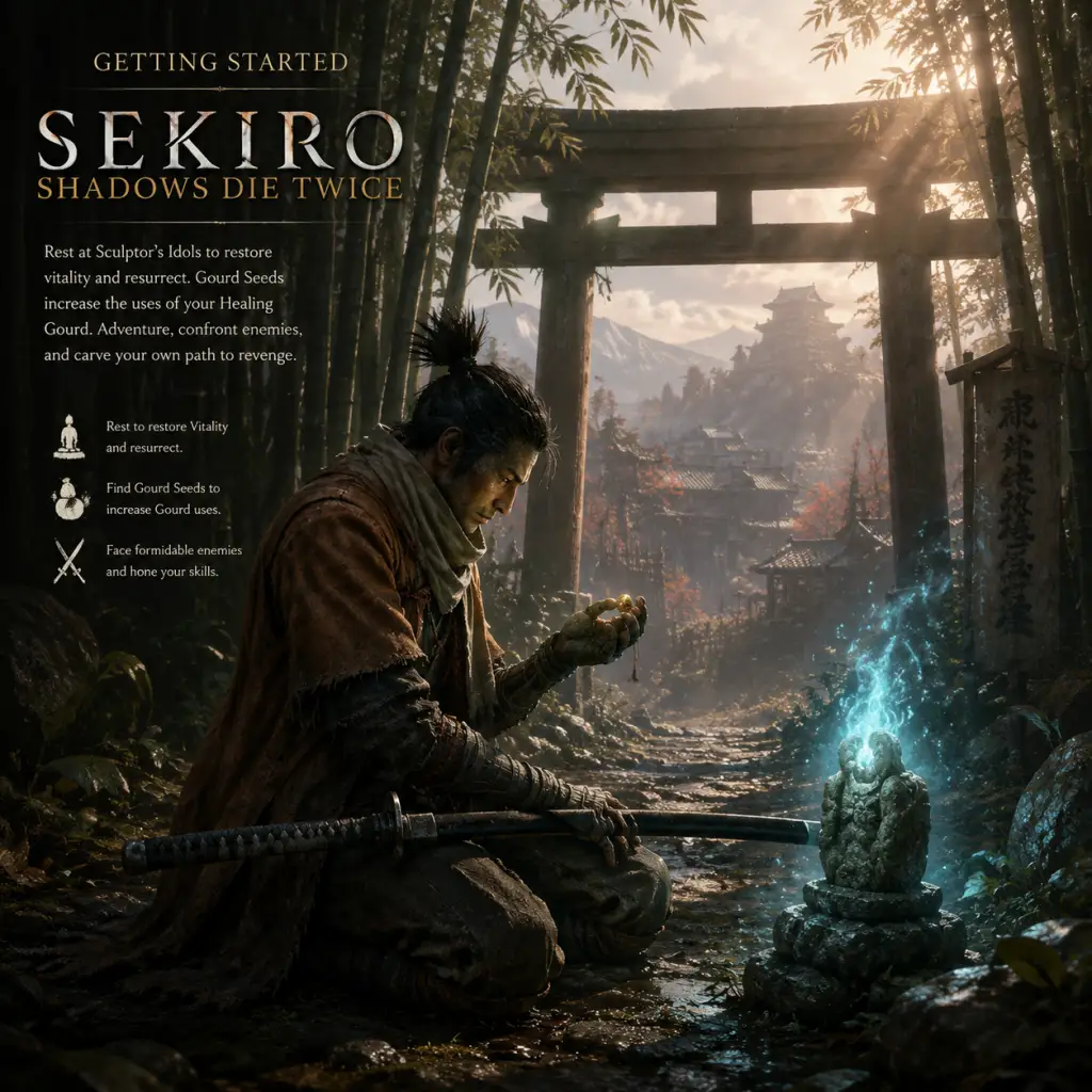 Sekiro: Shadows Die Twice Getting Started guide screenshot