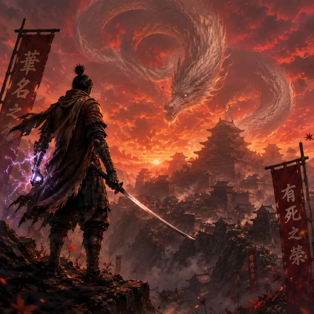 Sekiro: Shadows Die Twice game poster and cover art