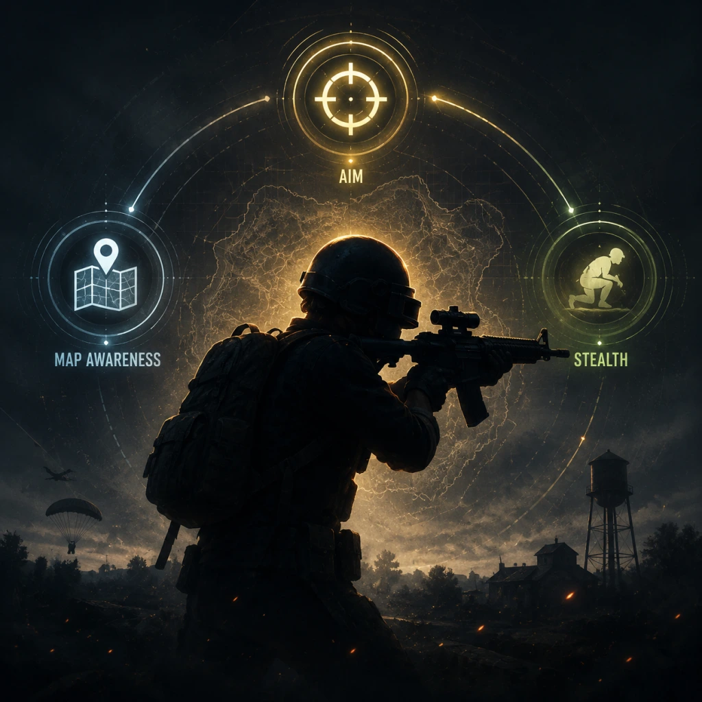 PlayerUnknown's Battlegrounds Character Skills guide screenshot