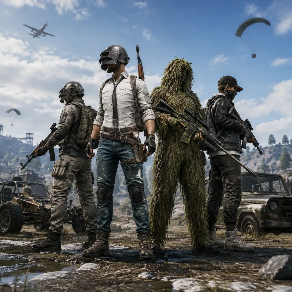 PlayerUnknown's Battlegrounds Characters & Roles guide screenshot