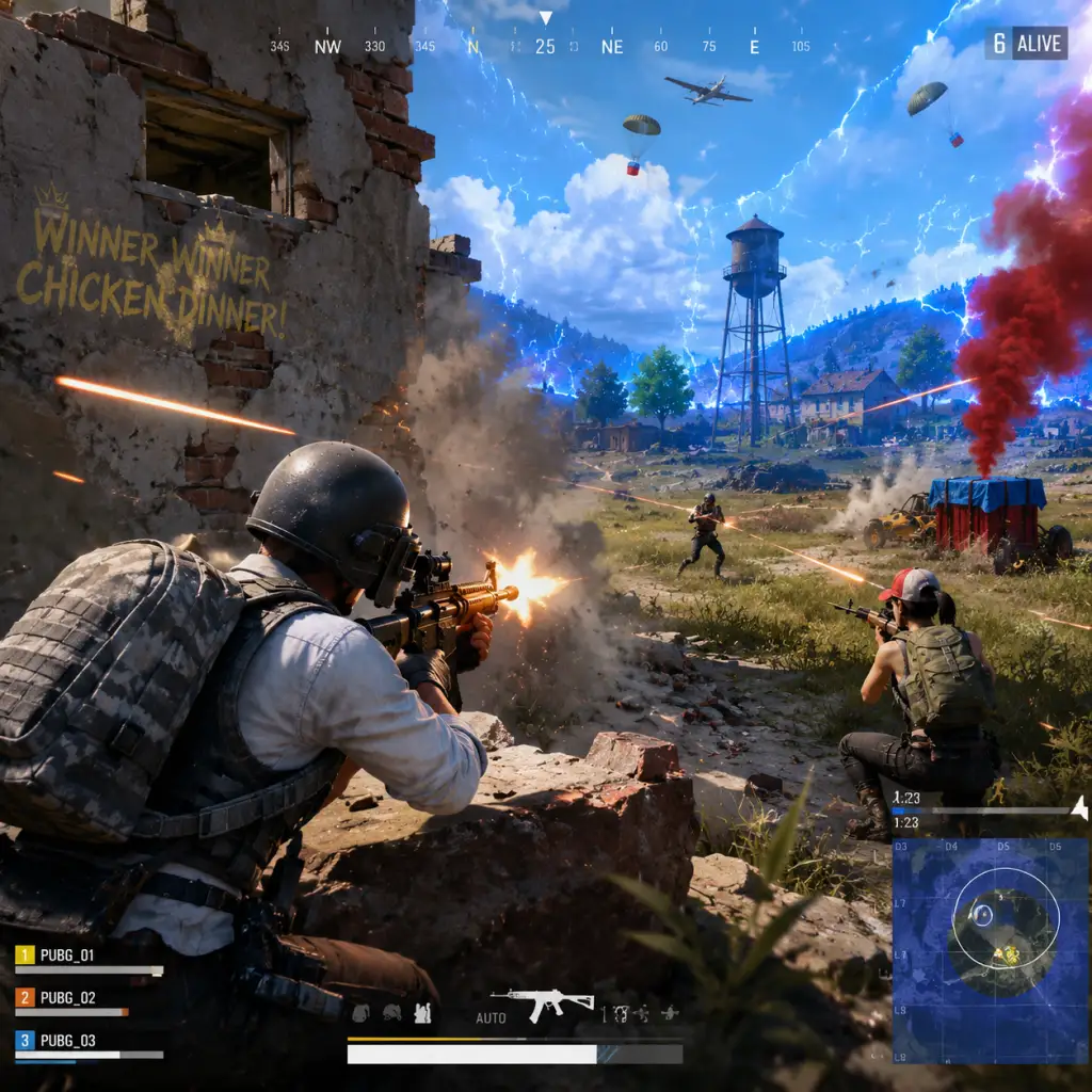 PlayerUnknown's Battlegrounds Core Gameplay guide screenshot