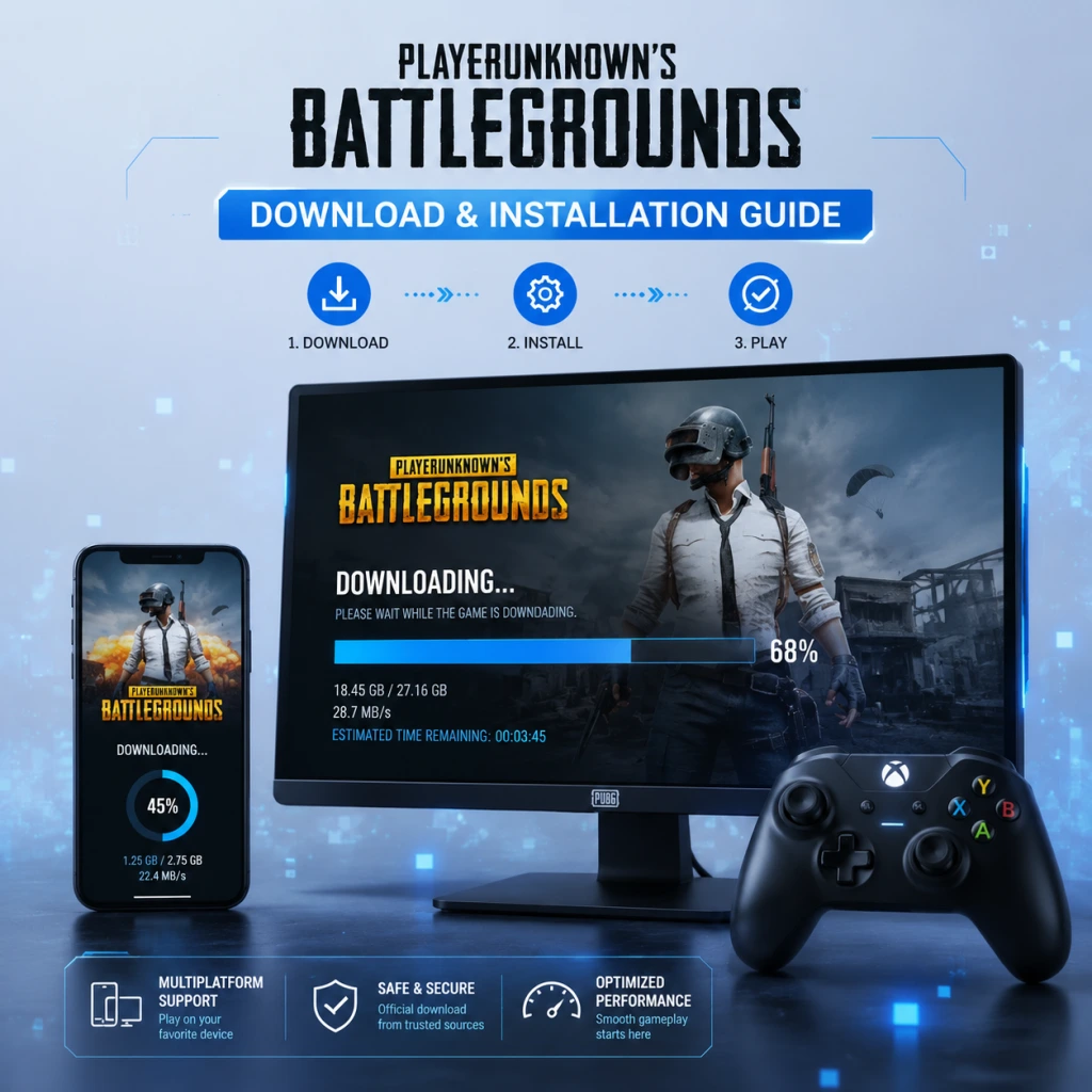 PlayerUnknown's Battlegrounds Download & Installation guide screenshot