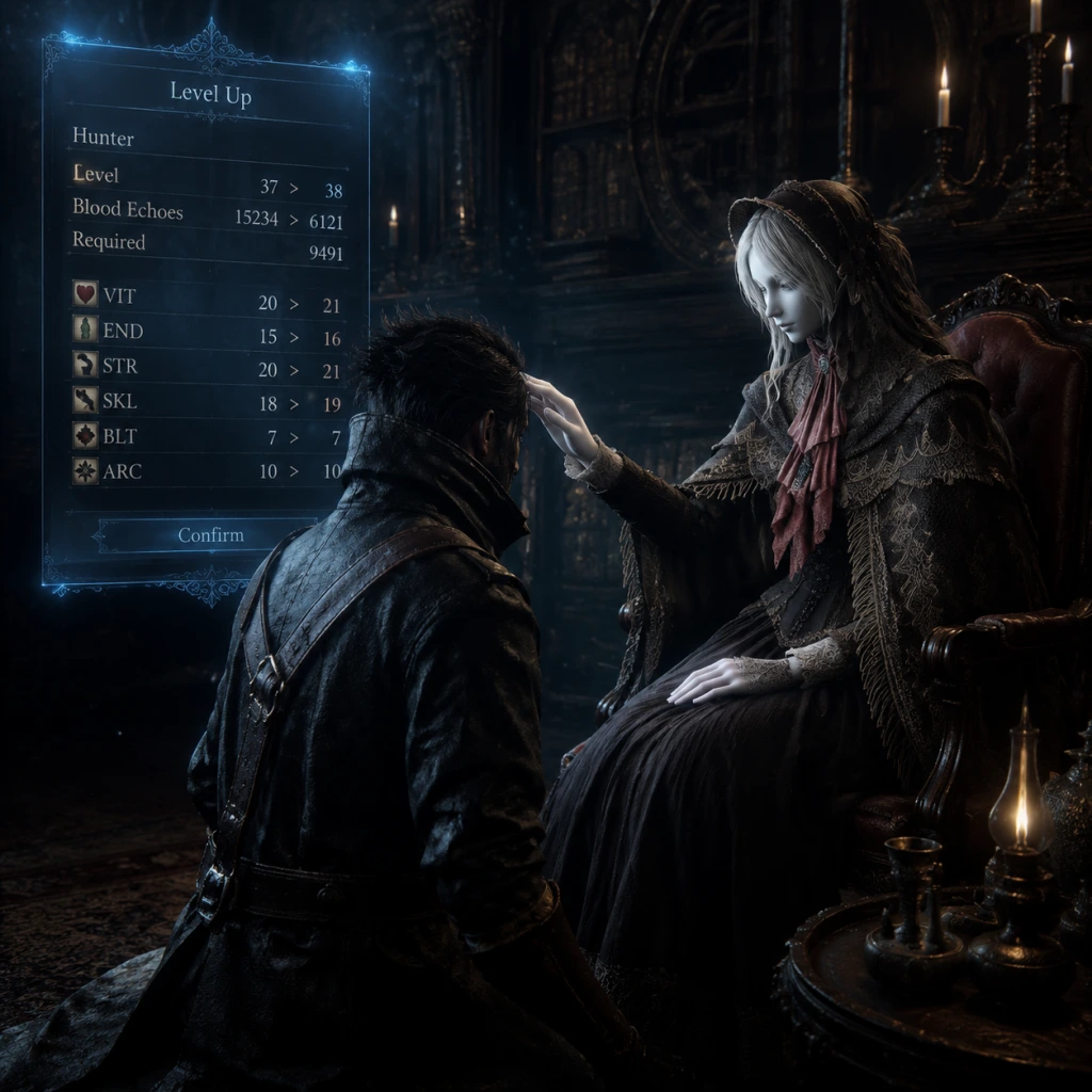 Bloodborne Character Skills guide screenshot