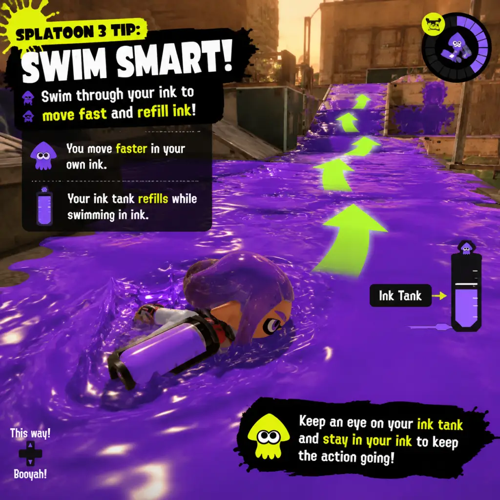Splatoon 3 Game Tips guide screenshot