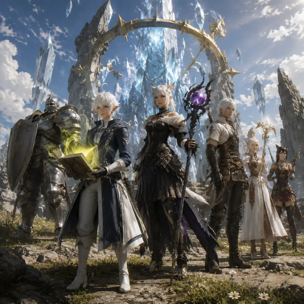 Final Fantasy XIV: A Realm Reborn Characters & Roles guide screenshot