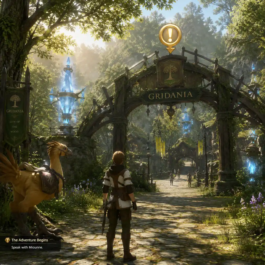 Final Fantasy XIV: A Realm Reborn Getting Started guide screenshot