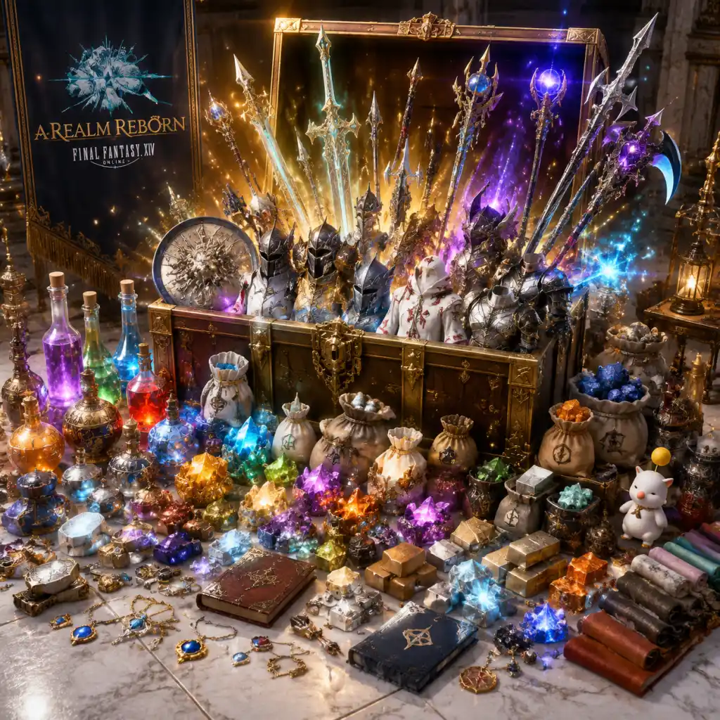 Final Fantasy XIV: A Realm Reborn All Game Items guide screenshot