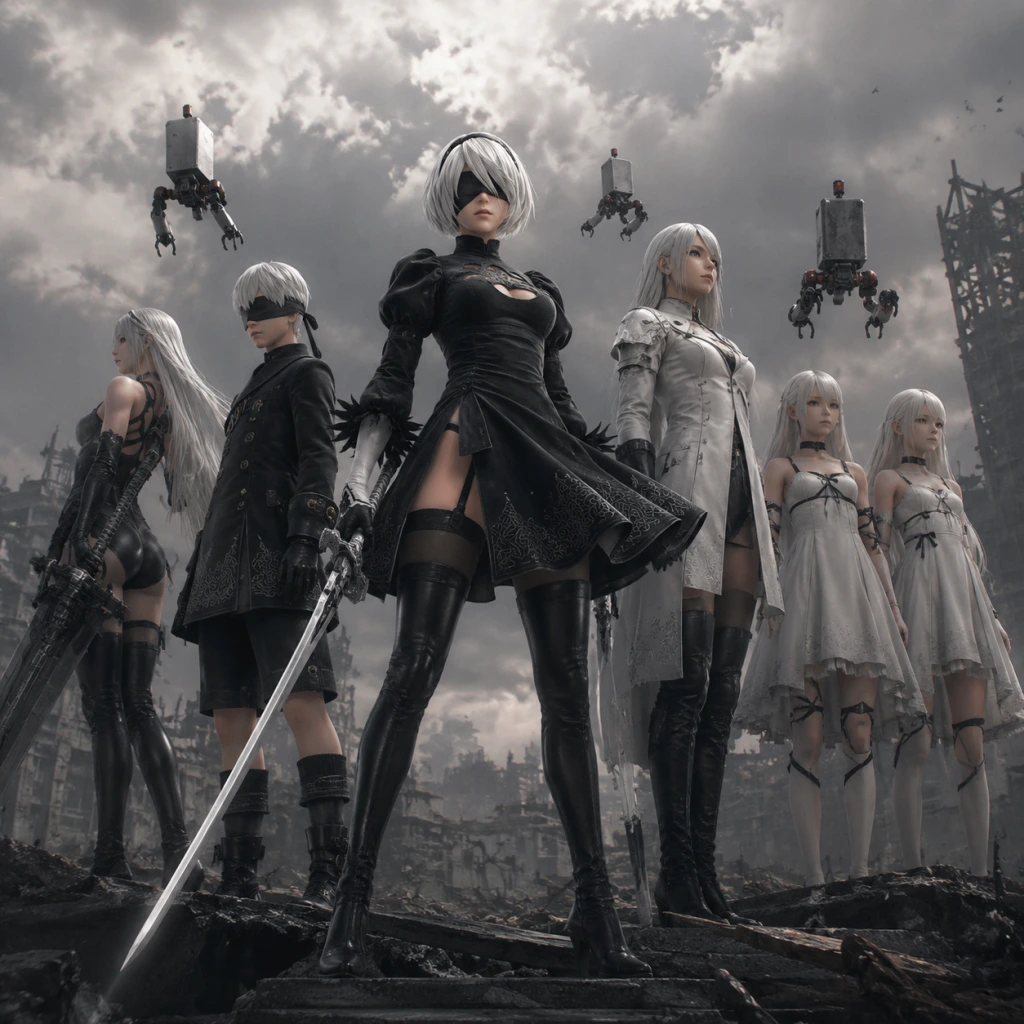NieR: Automata Characters & Roles guide screenshot