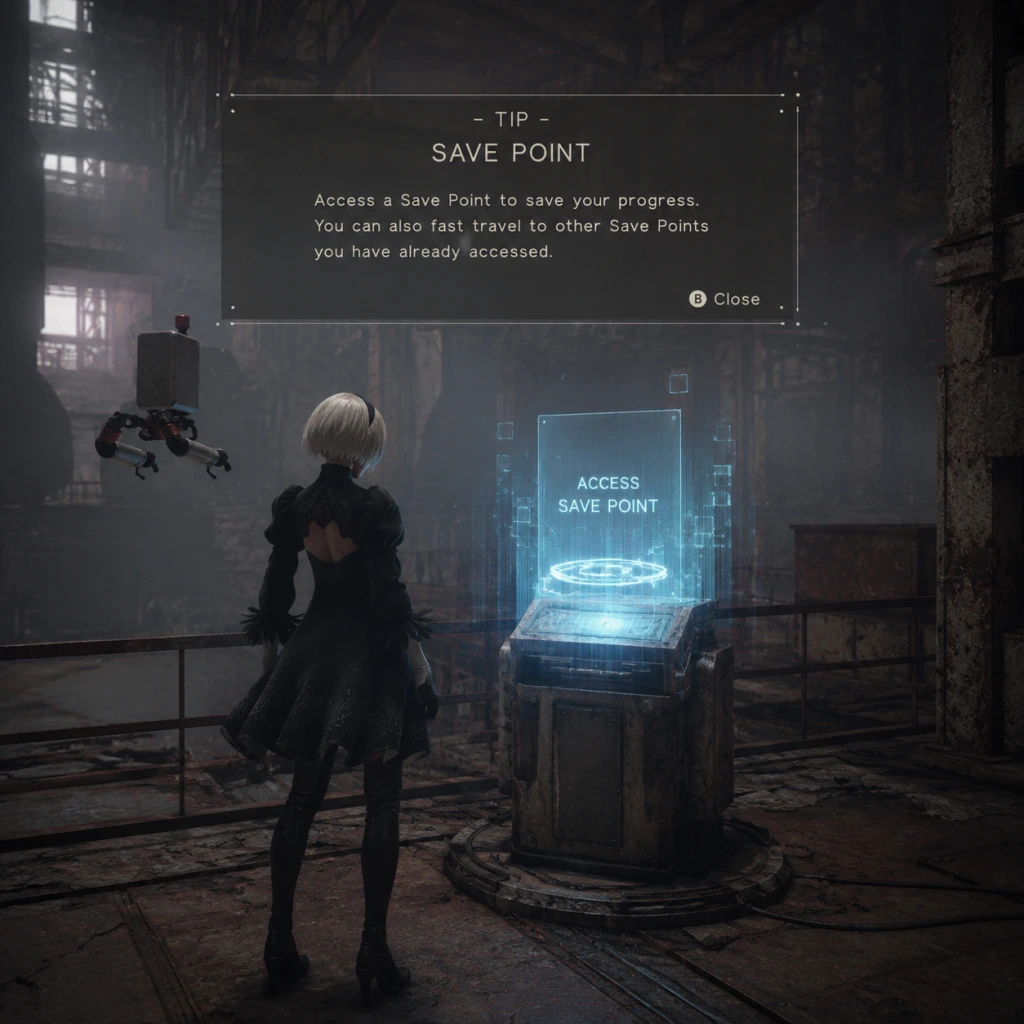 NieR: Automata Game Tips guide screenshot