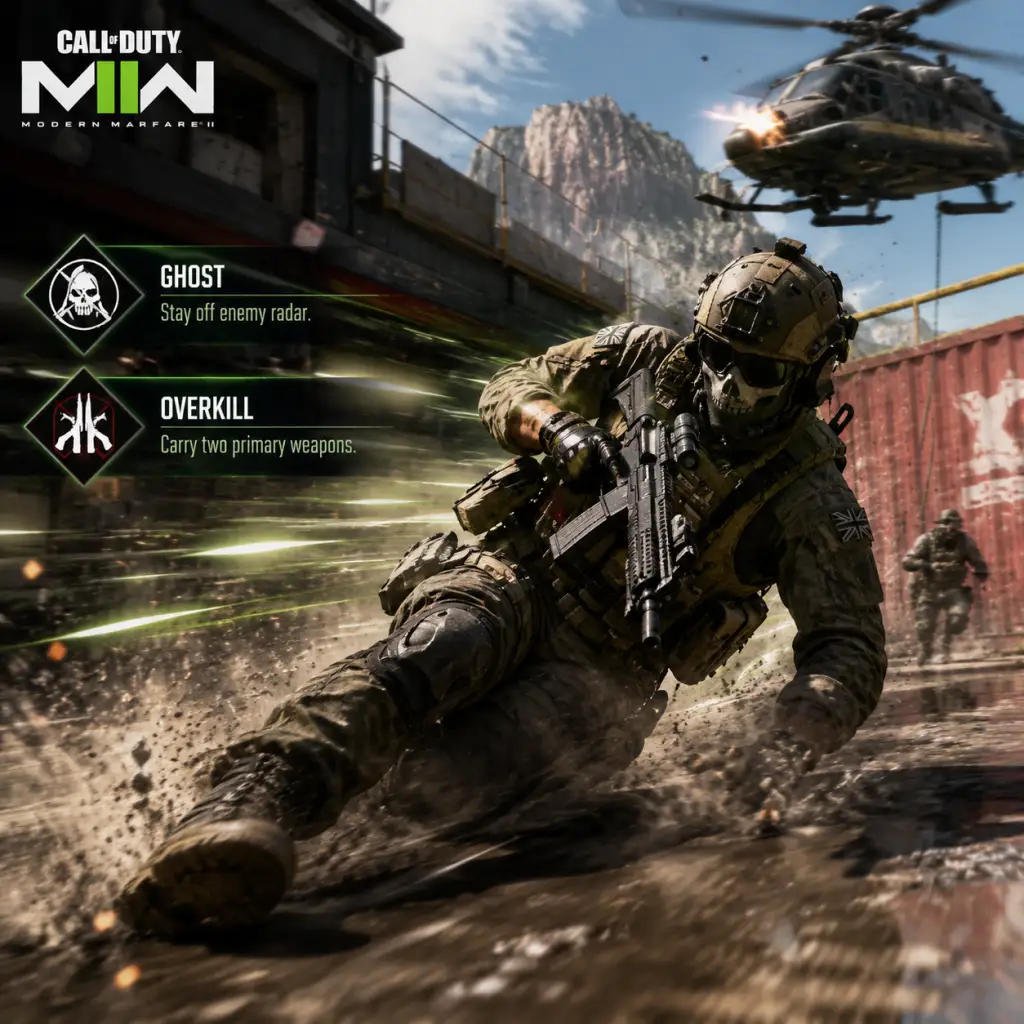 Call of Duty: Modern Warfare II (2022) Character Skills guide screenshot