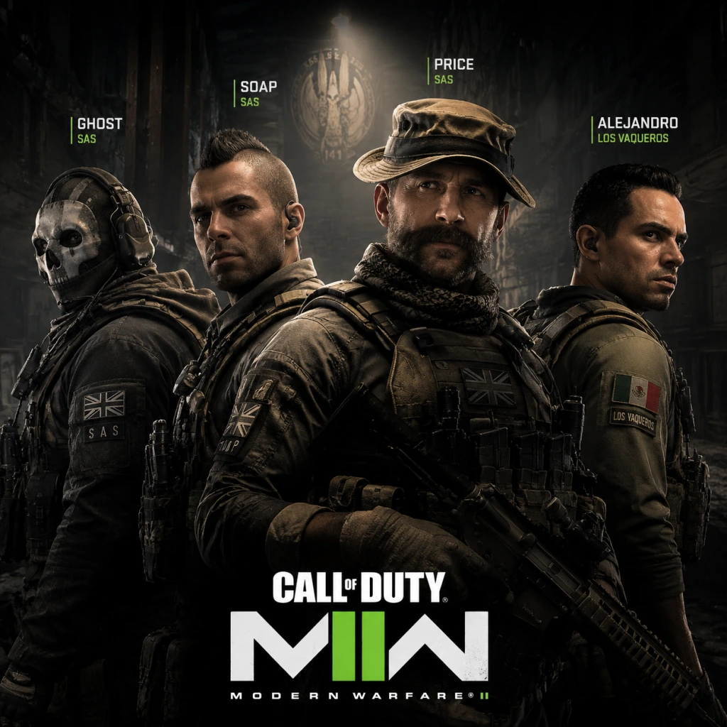 Call of Duty: Modern Warfare II (2022) Characters & Roles guide screenshot