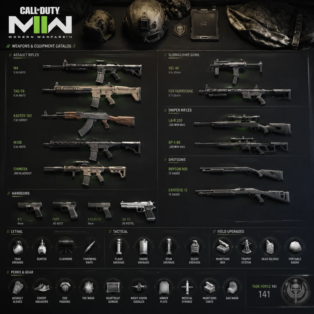 Call of Duty: Modern Warfare II (2022) All Game Items guide screenshot