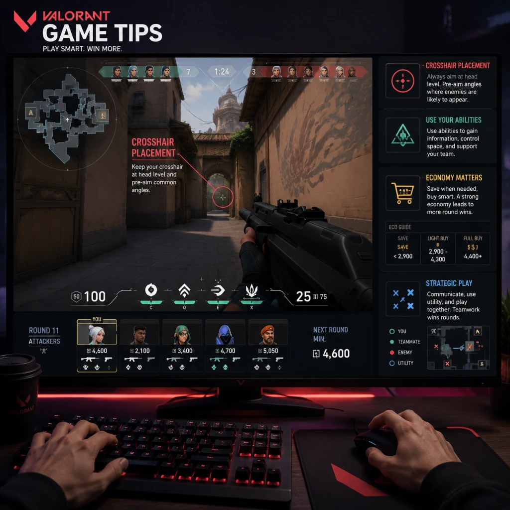 Valorant Game Tips guide screenshot