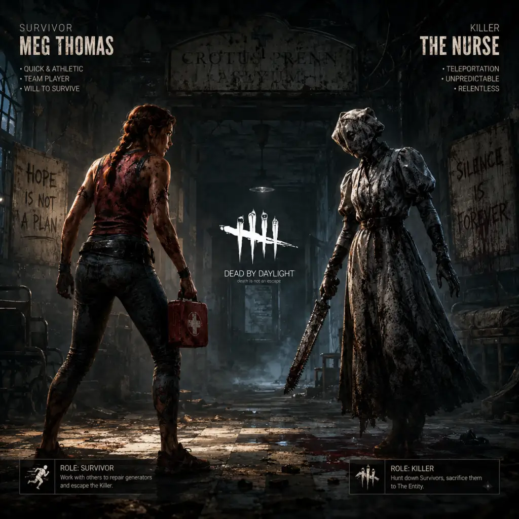 Dead by Daylight Characters & Roles guide screenshot