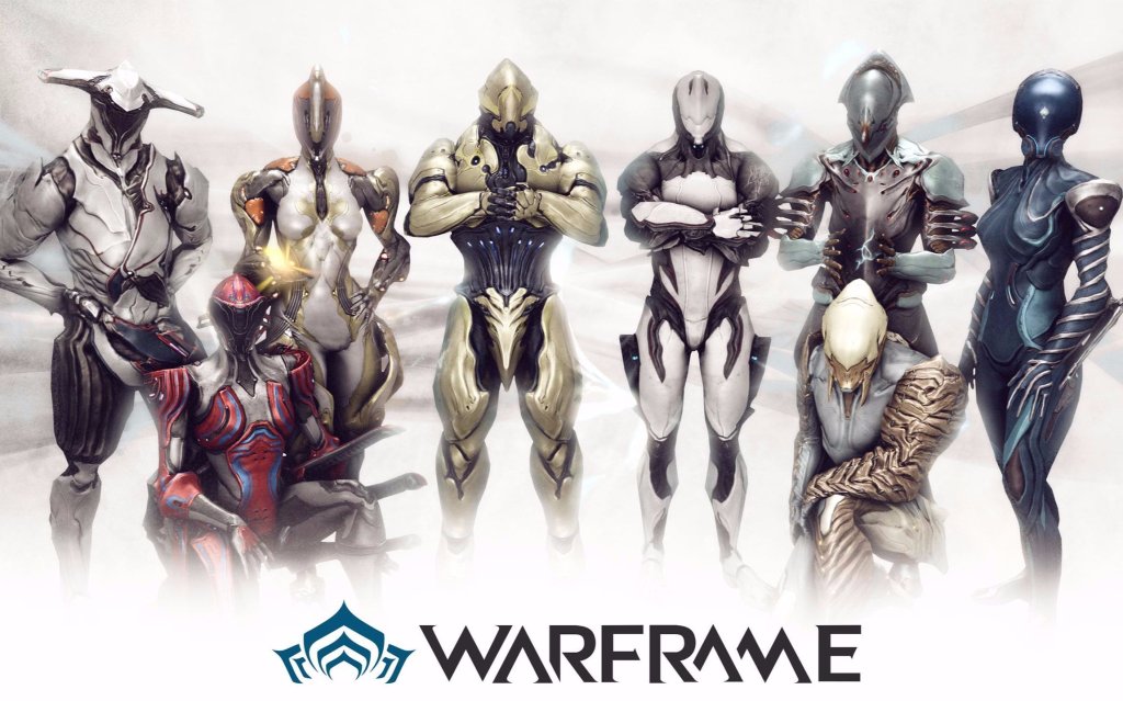 Warframe game poster and cover art