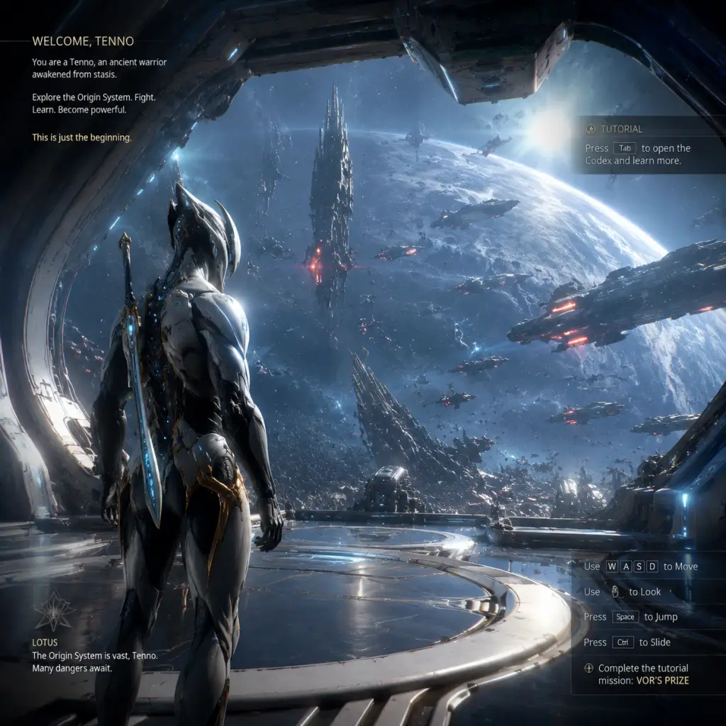 Warframe Getting Started guide screenshot