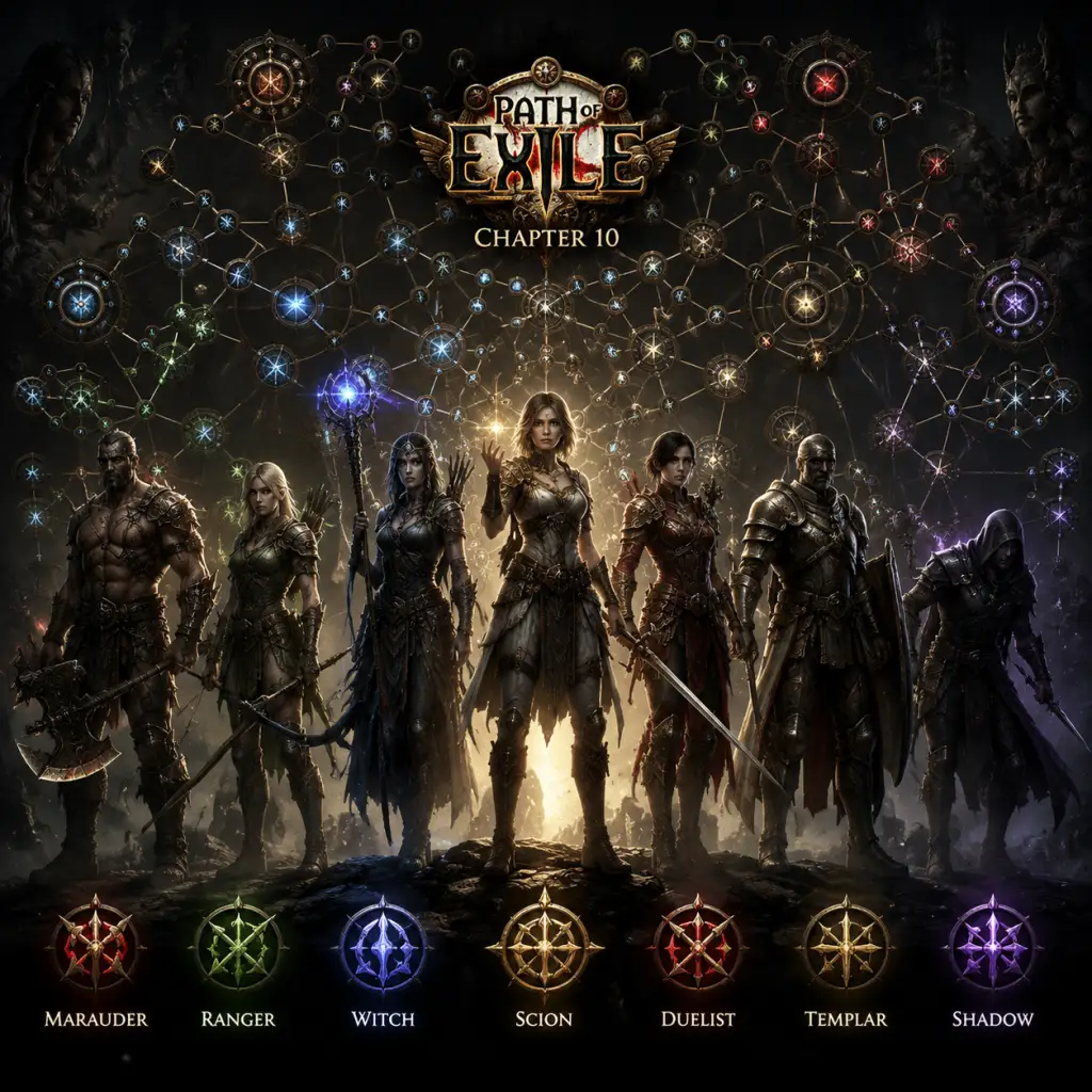 Path of Exile Characters & Roles guide screenshot