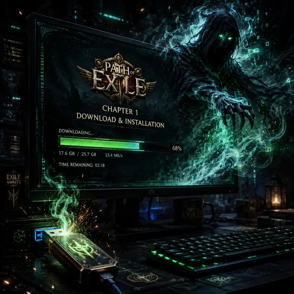 Path of Exile Download & Installation guide screenshot
