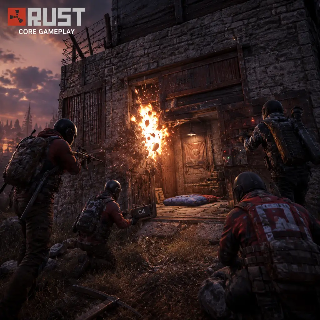 Rust Core Gameplay guide screenshot