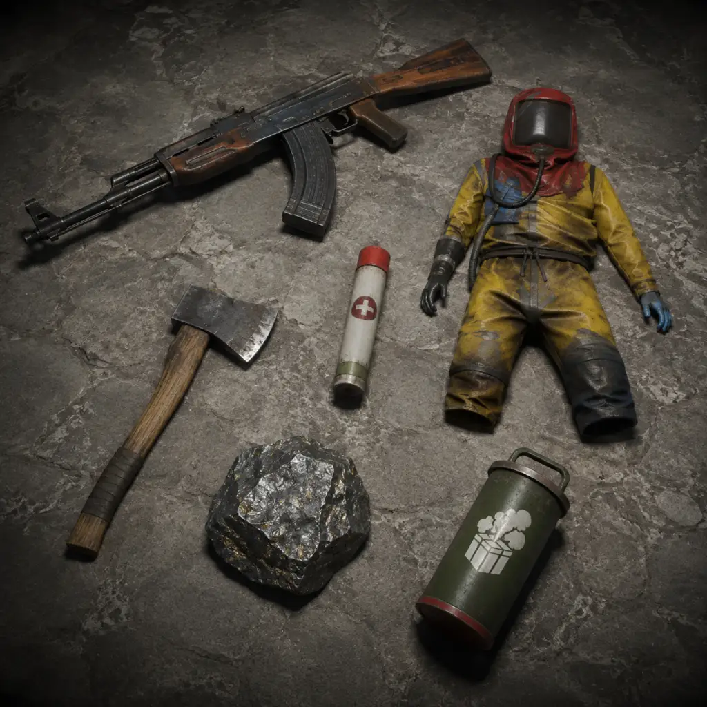 Rust All Game Items guide screenshot